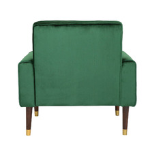 Bartos Button-Tufted Velvet Armchair